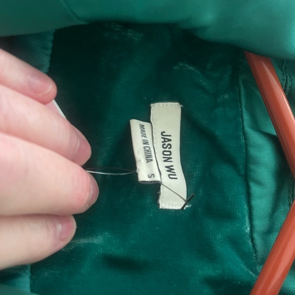 Jason Wu NWT green single breasted blazer .. - Picture 2 of 3